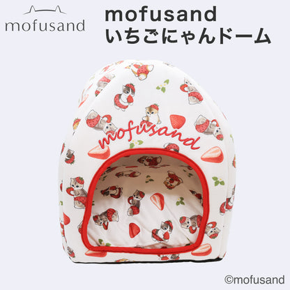 mofusand Dome Bed (Strawberry Meow)