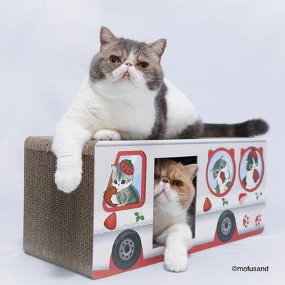 mofusand Cat Scratcher (Strawberry Meow)