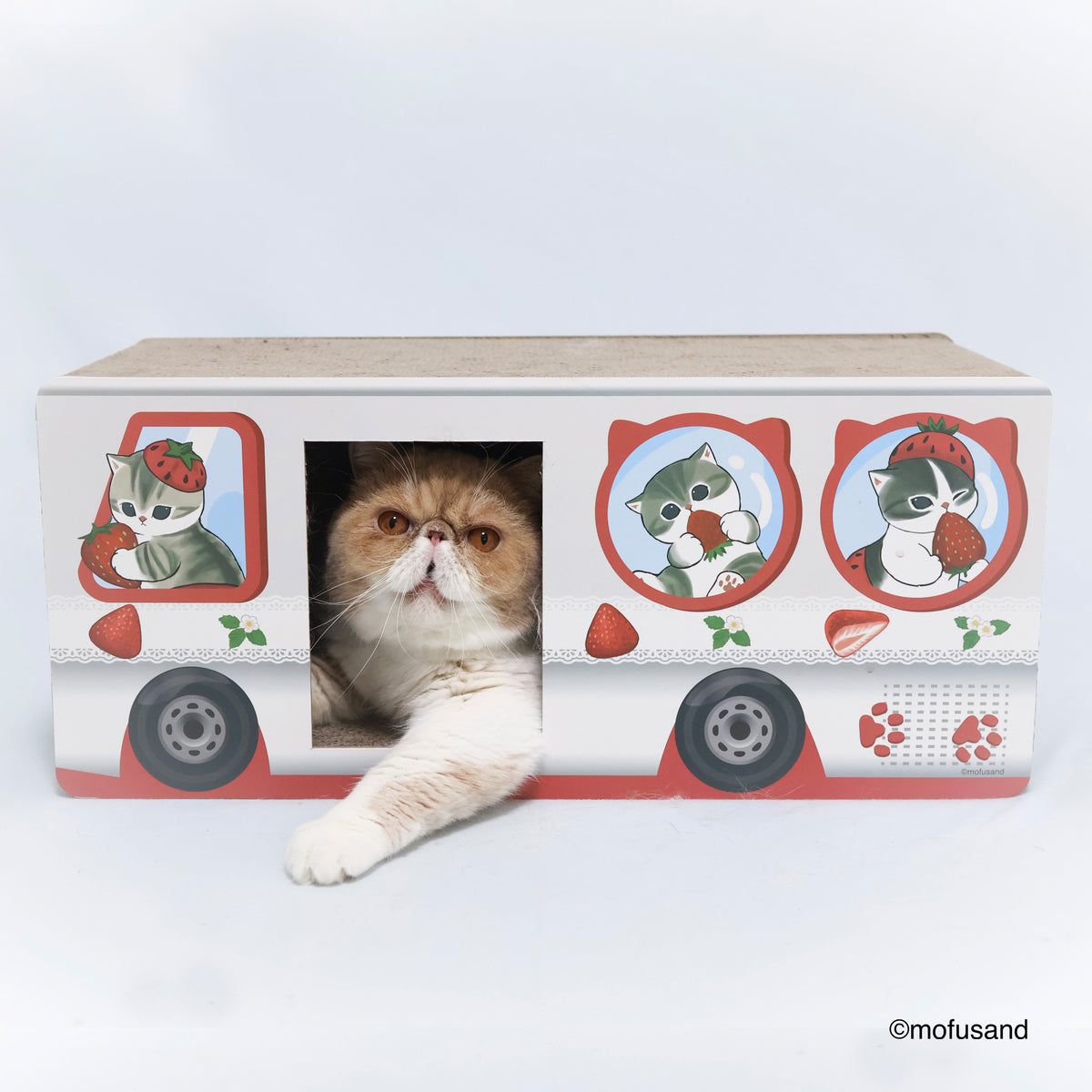 mofusand Cat Scratcher (Strawberry Meow)