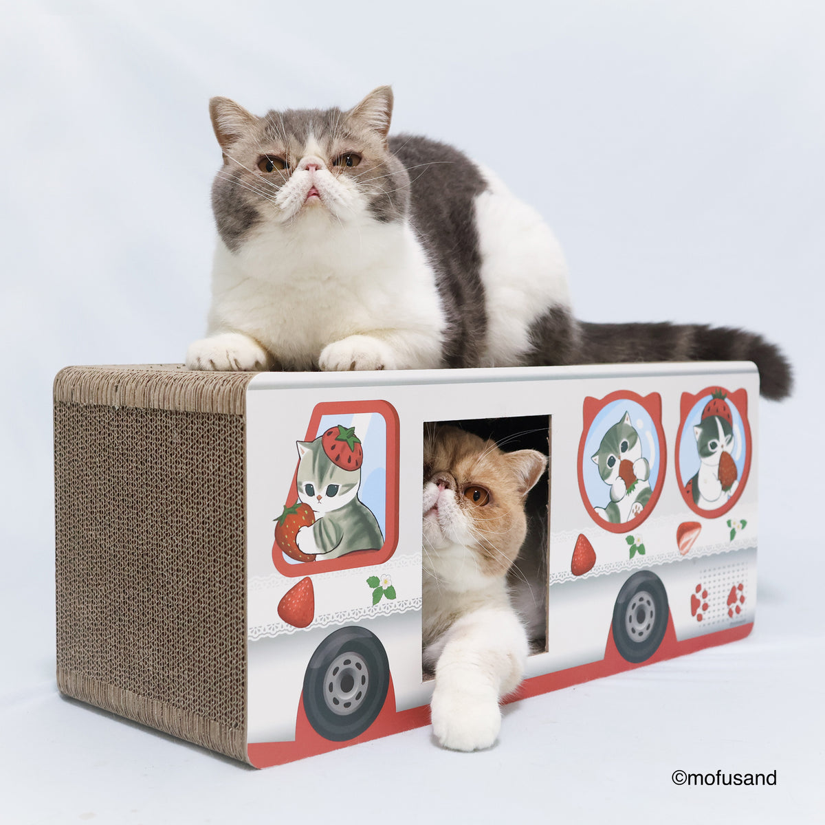 mofusand Cat Scratcher (Strawberry Meow)