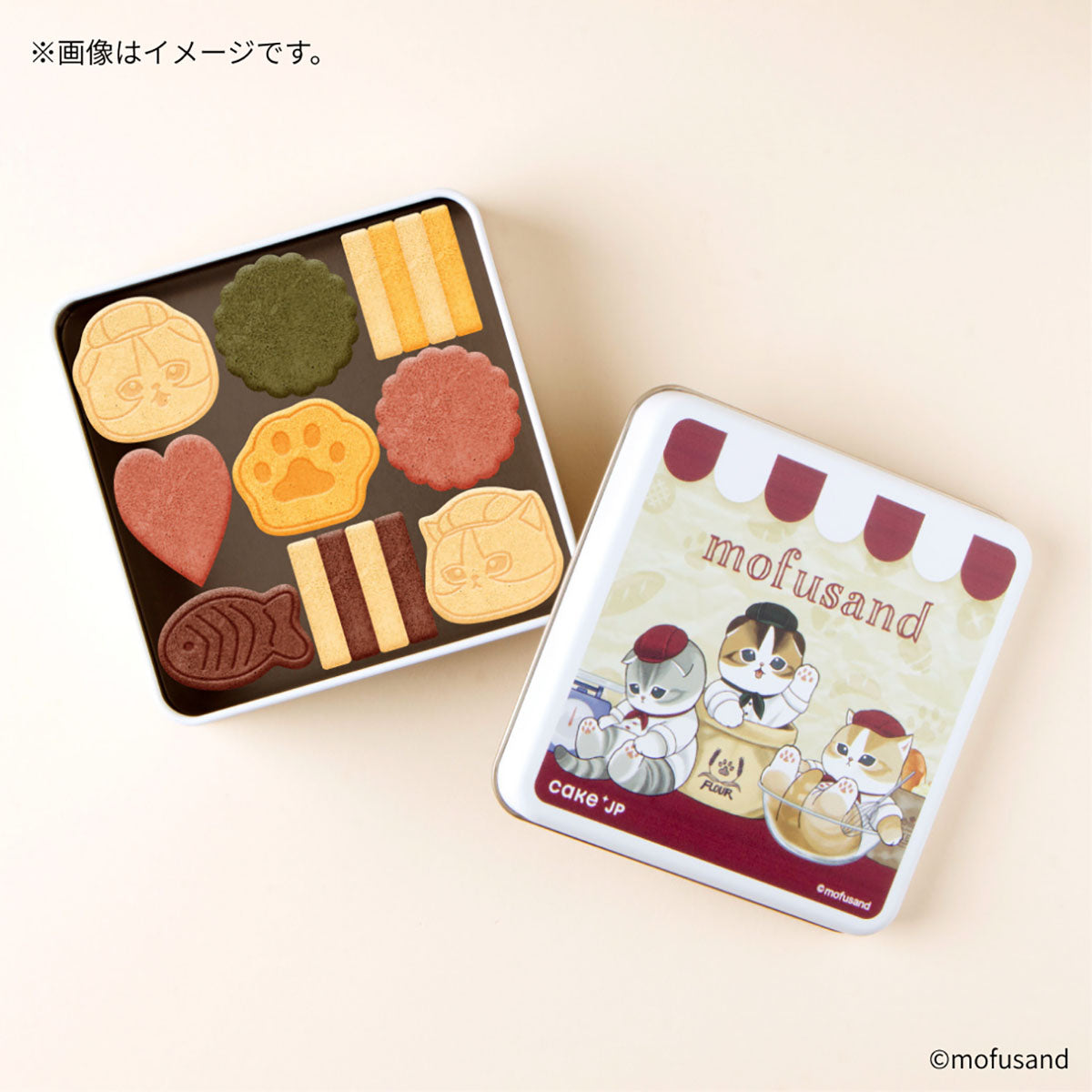 mofusand もふもふベーカリー もふもふクッキー缶 | mofusandもふもふ