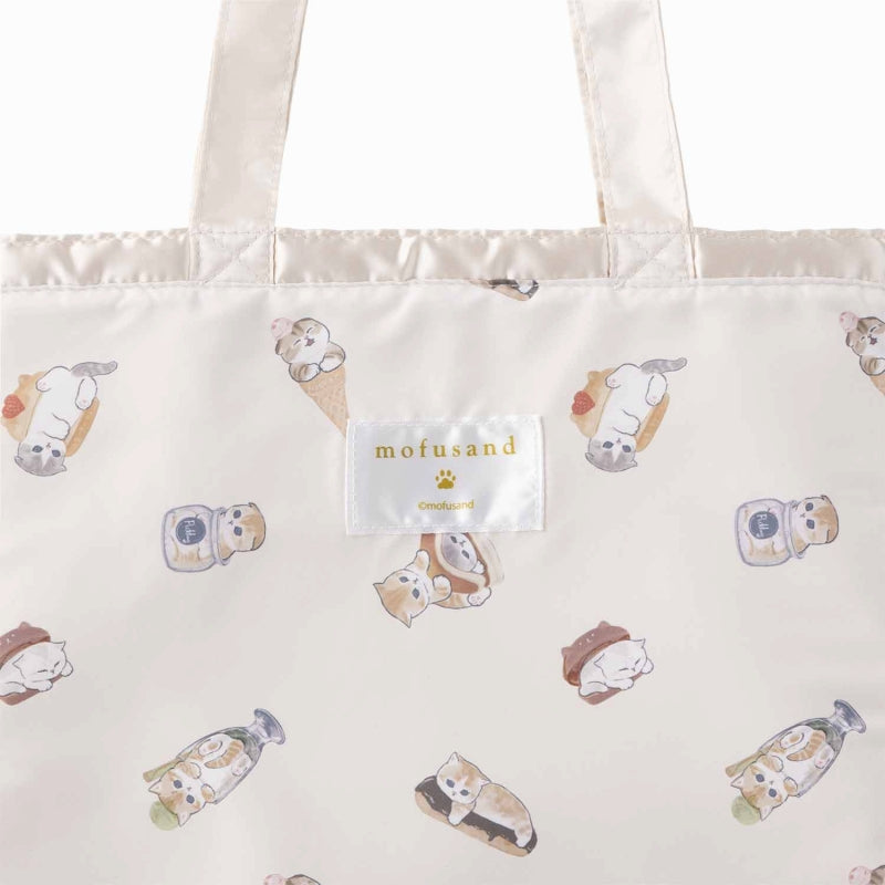 mofusand Mofumofu 매장 상점 Saten Fruit Tort Bag (아이보리)