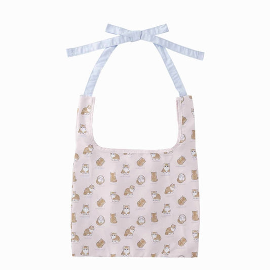 mofusand Mofumofu Store 2WAY Ribbon Marche Bag (Pink x Blue)