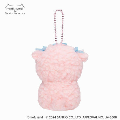mofusand × 三麗鷗角色 迷你吊飾 (小羊Piano)