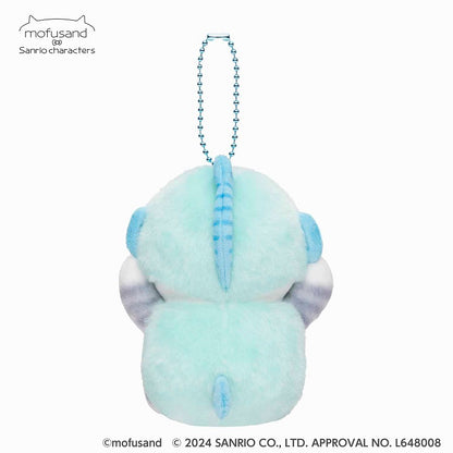 mofusand × 三麗鷗角色 迷你吊飾 (人魚漢堡)