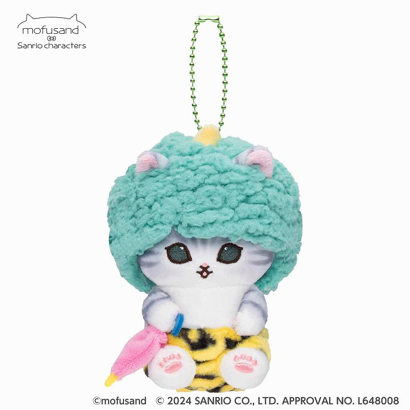 mofusand × 三麗鷗角色 迷你吊飾 (雷公 / 頓)