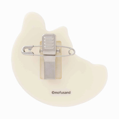 mofusand Mofumofu Marshe Squid Acrylic Badge (Banana)