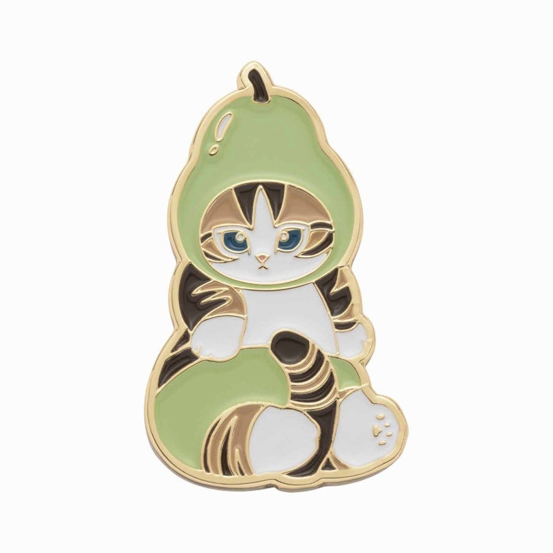 mofusand Mofumofu Marche Mini Pin Badge (pear)