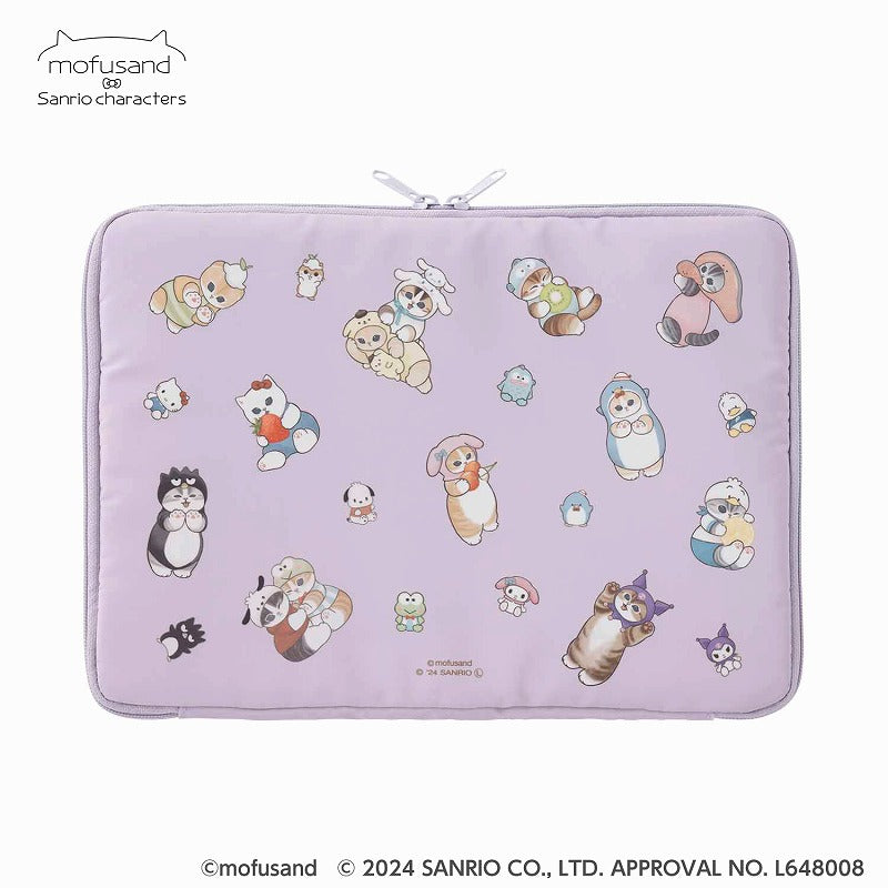 mofusand×サンリオキャラクターズ タブレットケース(みんな集合)