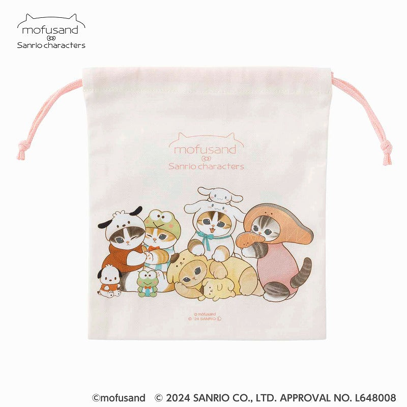 mofusand× Sanrio Characters A good size drawstring (everyone is good!)
