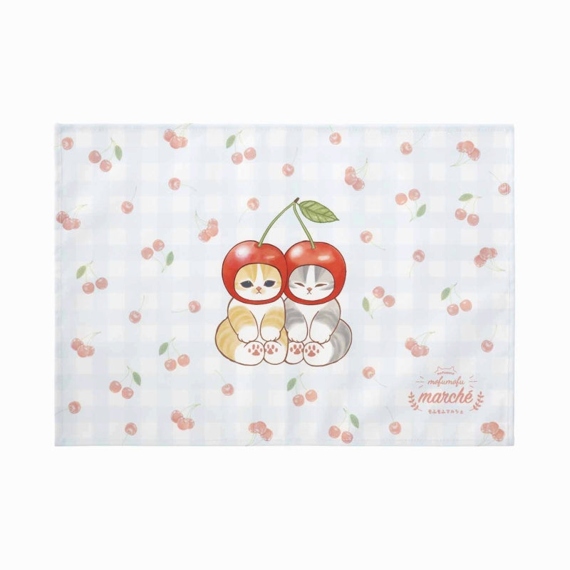 mofusand Mofumofu Marche Luncheon Mat (cherries)