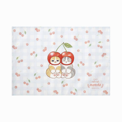 mofusand Mofumofu Marche Luncheon Mat (cherries)
