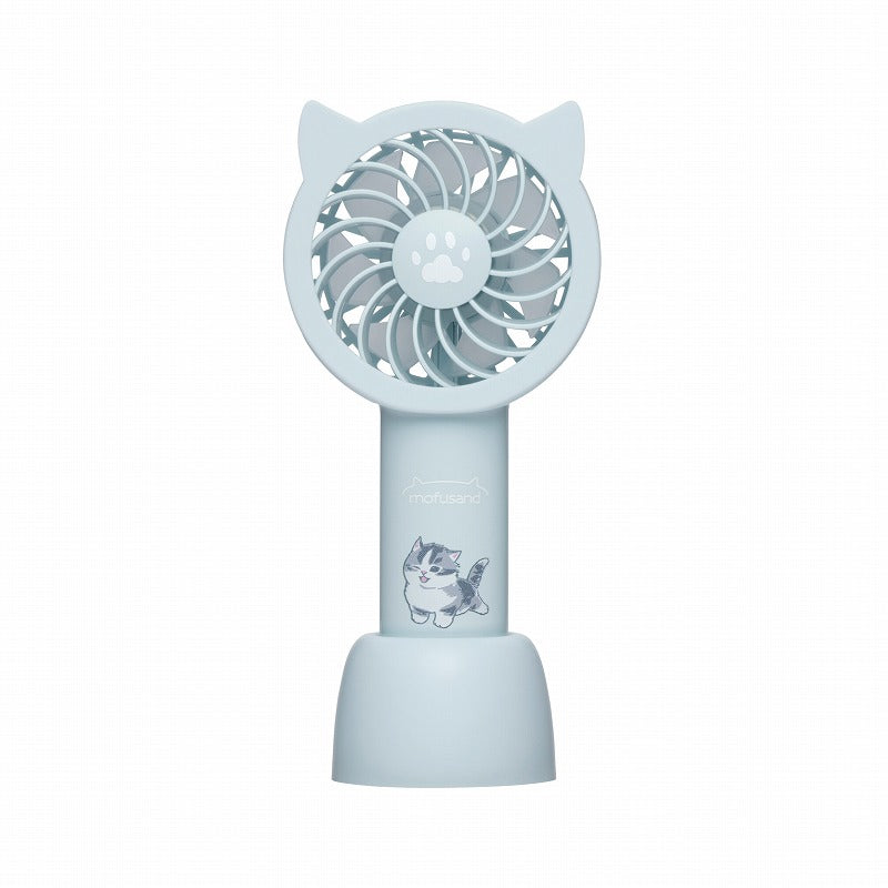 mofusand 2Way口袋方便风扇（蓝色）