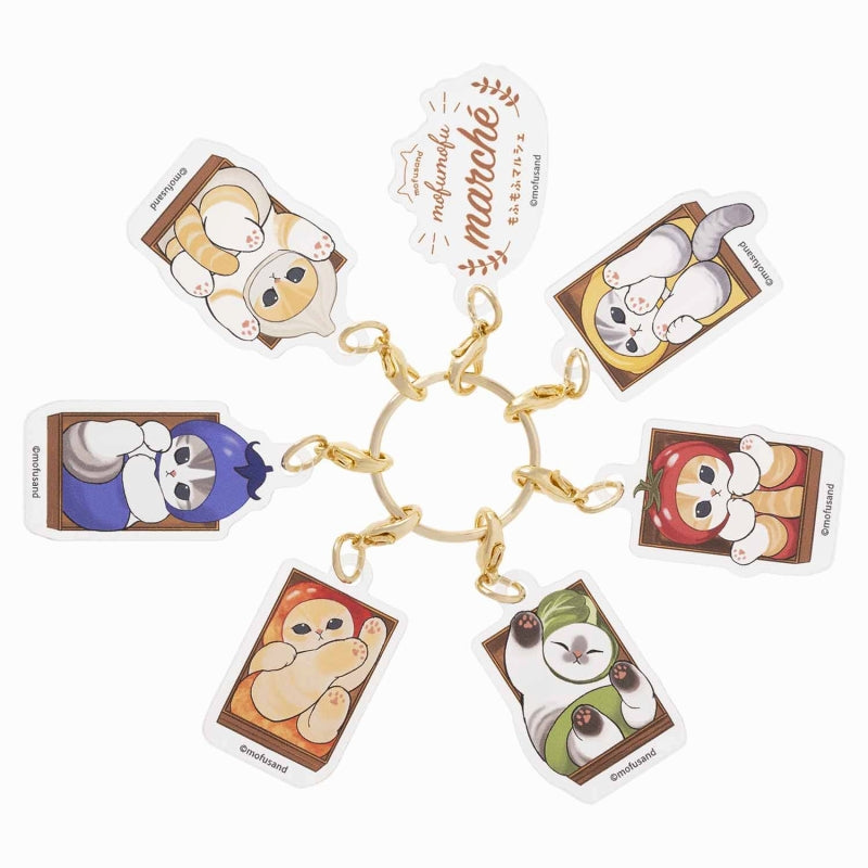 mofusand Mofumofu Marche 7 Acrylic Charm (Assorted)