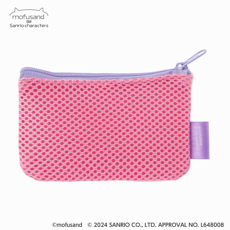 mofusand×サンリオキャラクターズ 3個セットメッシュポーチ