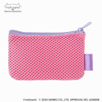 mofusand×サンリオキャラクターズ 3個セットメッシュポーチ