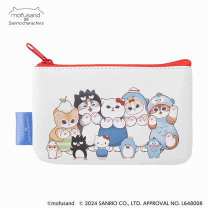 mofusand×サンリオキャラクターズ 3個セットメッシュポーチ