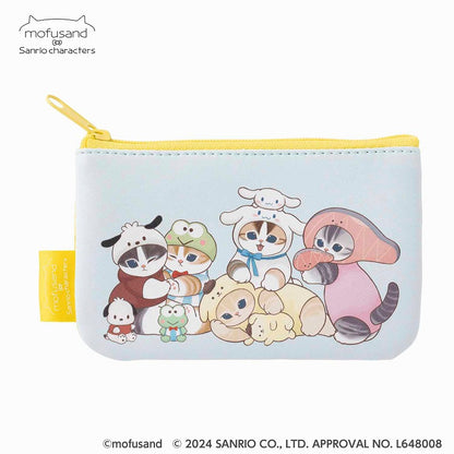 mofusand×サンリオキャラクターズ 3個セットメッシュポーチ
