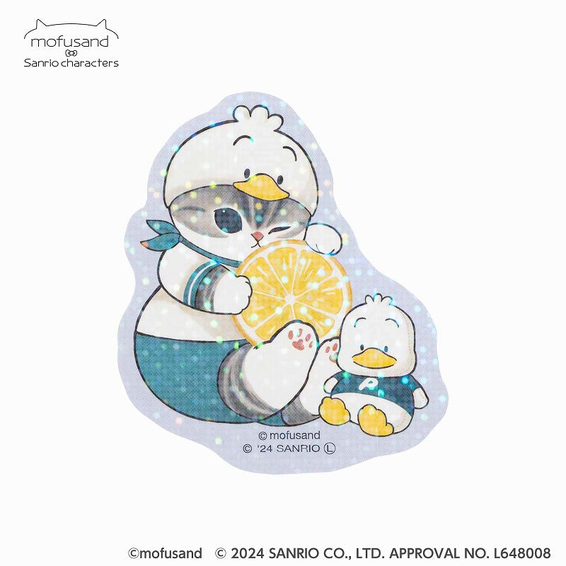 mofusand×サンリオキャラクターズ スマホに貼れるサイズのステッカーコレクション(全13種)