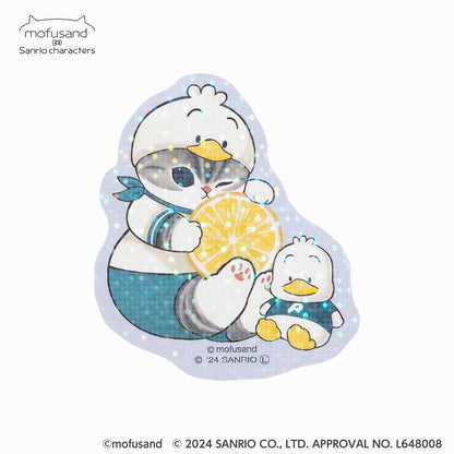 mofusand×サンリオキャラクターズ スマホに貼れるサイズのステッカーコレクション(全13種)