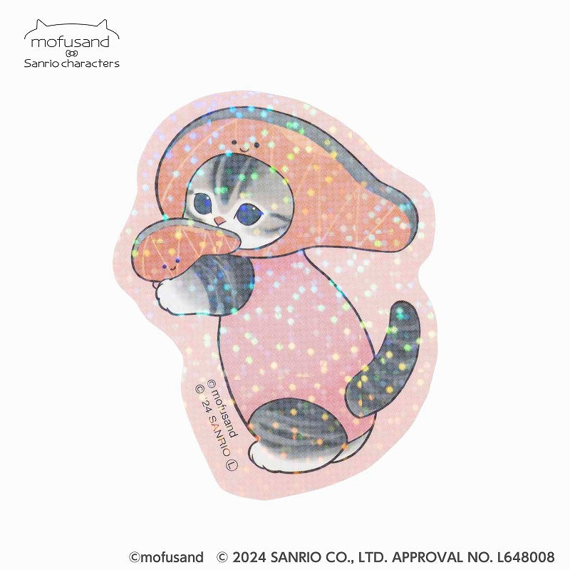 mofusand×サンリオキャラクターズ スマホに貼れるサイズのステッカーコレクション(全13種)