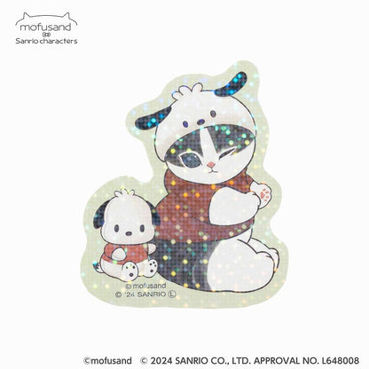 mofusand×サンリオキャラクターズ スマホに貼れるサイズのステッカーコレクション(全13種)