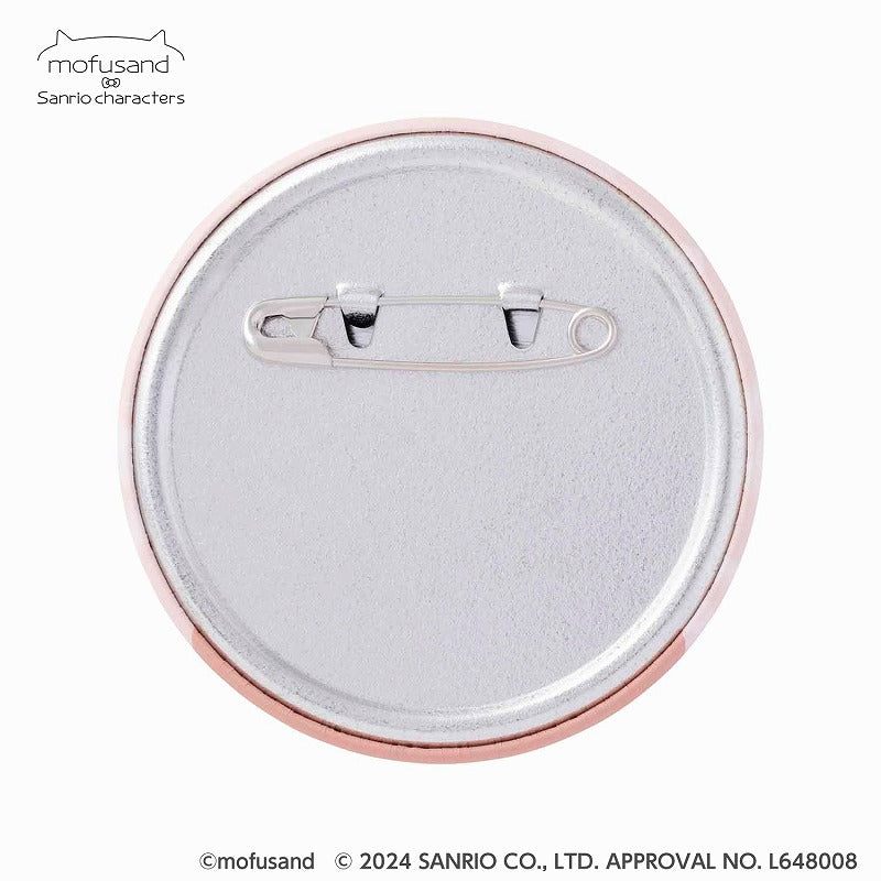 mofusand×サンリオキャラクターズ マット缶バッジコレクション(全10種)