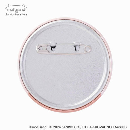 mofusand×サンリオキャラクターズ マット缶バッジコレクション(全10種)