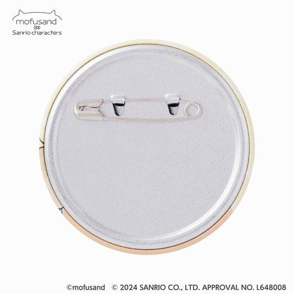 mofusand×サンリオキャラクターズ マット缶バッジコレクション(全10種)