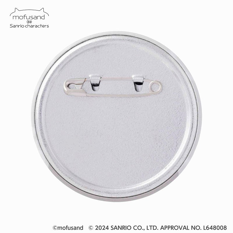 mofusand×サンリオキャラクターズ マット缶バッジコレクション(全10種)