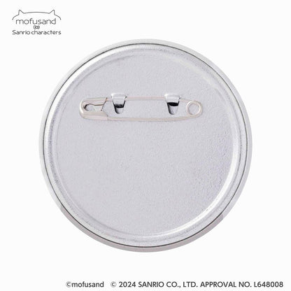 mofusand×サンリオキャラクターズ マット缶バッジコレクション(全10種)