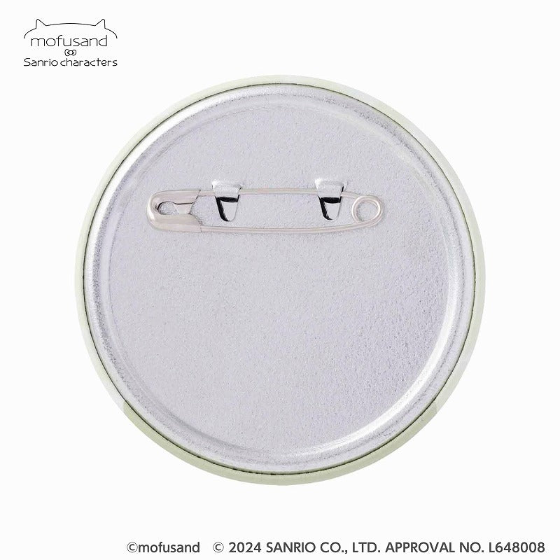 mofusand×サンリオキャラクターズ マット缶バッジコレクション(全10種)
