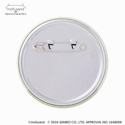 mofusand×サンリオキャラクターズ マット缶バッジコレクション(全10種)