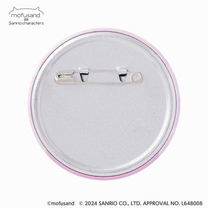 mofusand×サンリオキャラクターズ マット缶バッジコレクション(全10種)