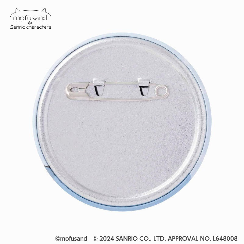 mofusand×サンリオキャラクターズ マット缶バッジコレクション(全10種)