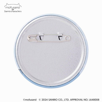 mofusand×サンリオキャラクターズ マット缶バッジコレクション(全10種)