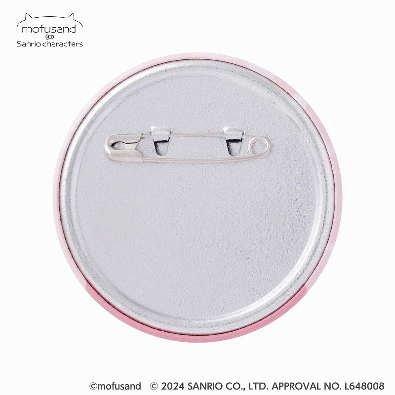 mofusand×サンリオキャラクターズ マット缶バッジコレクション(全10種)