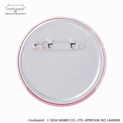 mofusand×サンリオキャラクターズ マット缶バッジコレクション(全10種)