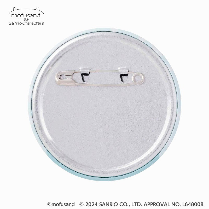 mofusand×サンリオキャラクターズ マット缶バッジコレクション(全10種)
