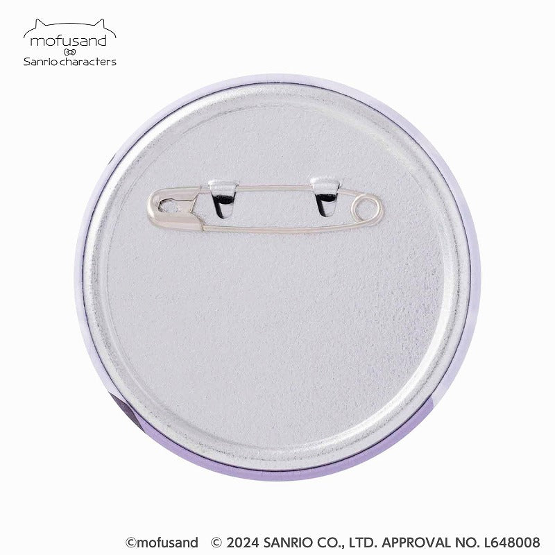 mofusand×サンリオキャラクターズ マット缶バッジコレクション(全10種)