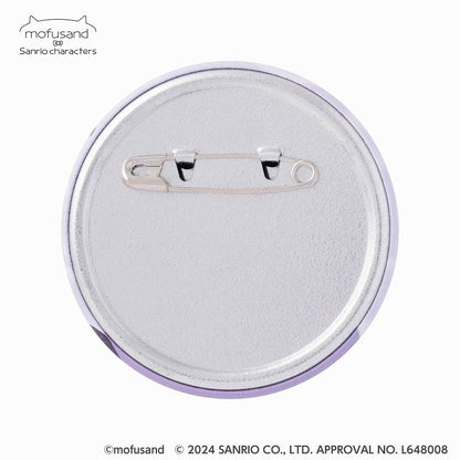 mofusand×サンリオキャラクターズ マット缶バッジコレクション(全10種)