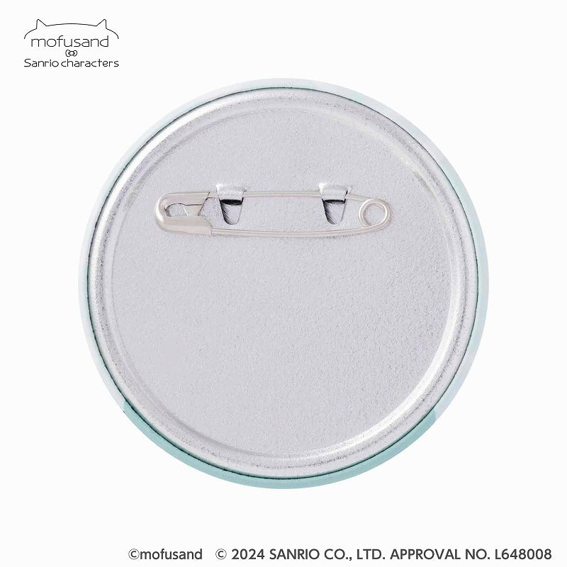 mofusand×サンリオキャラクターズ マット缶バッジコレクション(全10種)