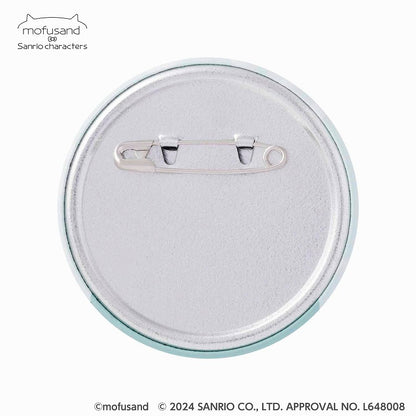 mofusand×サンリオキャラクターズ マット缶バッジコレクション(全10種)