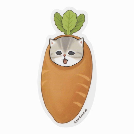 mofusand Mofumofu Marche smartphone that can be pasted on a smartphone (carrot)