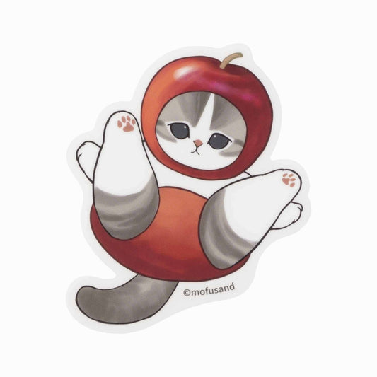 mofusand Mofumofu Marche smartphone that can be pasted on a smartphone (apple)