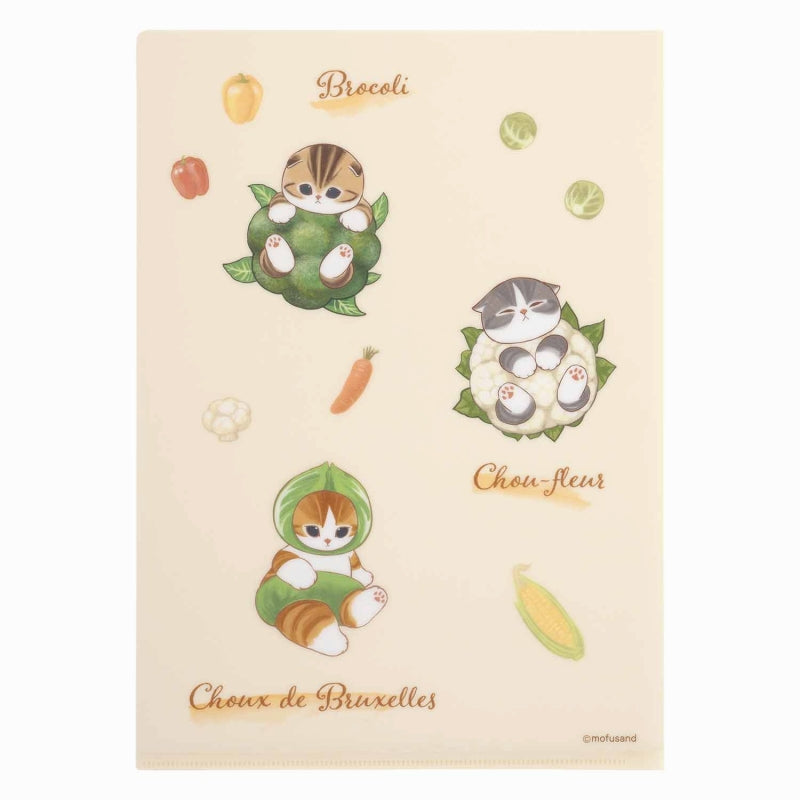 mofusand Mofumofu Marche Clear File (Assorted)