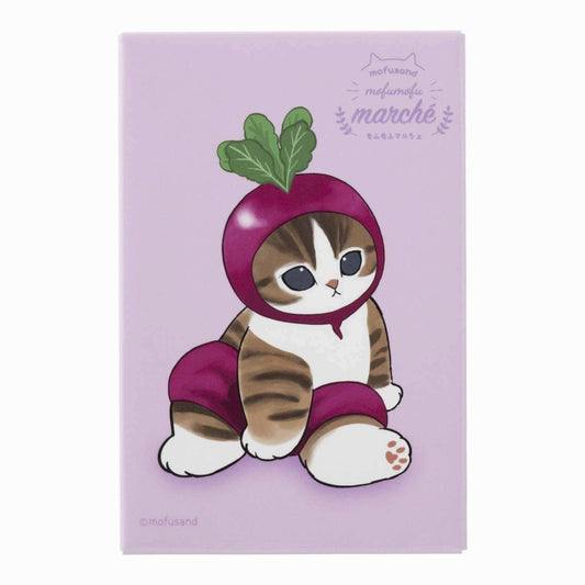 mofusand Mofumofu Marche Square Magnet (Radish)