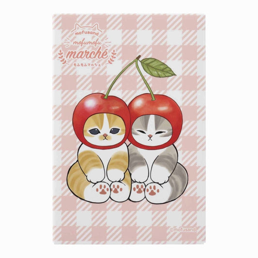 mofusand Mofumofu Marche Square magnet (cherries)