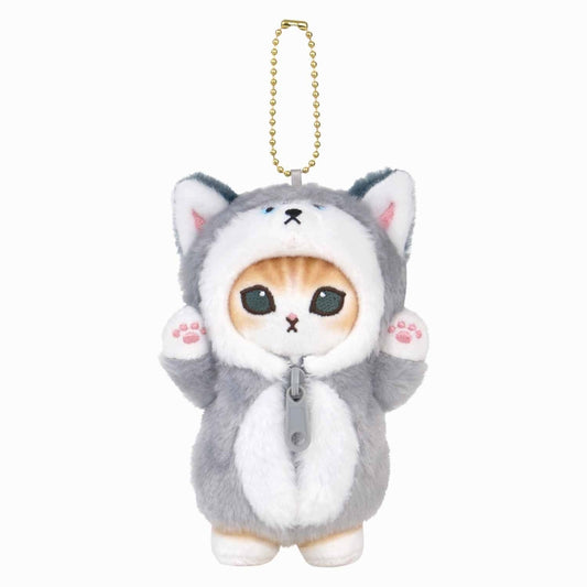 mofusand Mofumofu! Wolf Meow Mascot Keychain