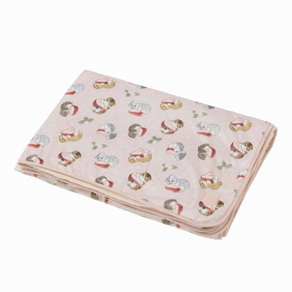 mofusand 큰 담요 담요 (딸기)가있었습니다.